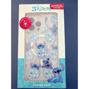 Disney Stitch Disco Protective iPhone 13 Pro Max 14 Pro Max Skinnydip Phone Case